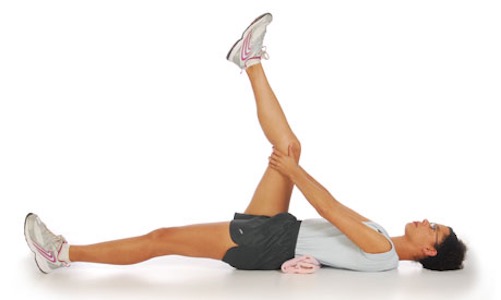 Properly address knee pain and get knee pain relief by exercising and stretching the hamstring muscles.