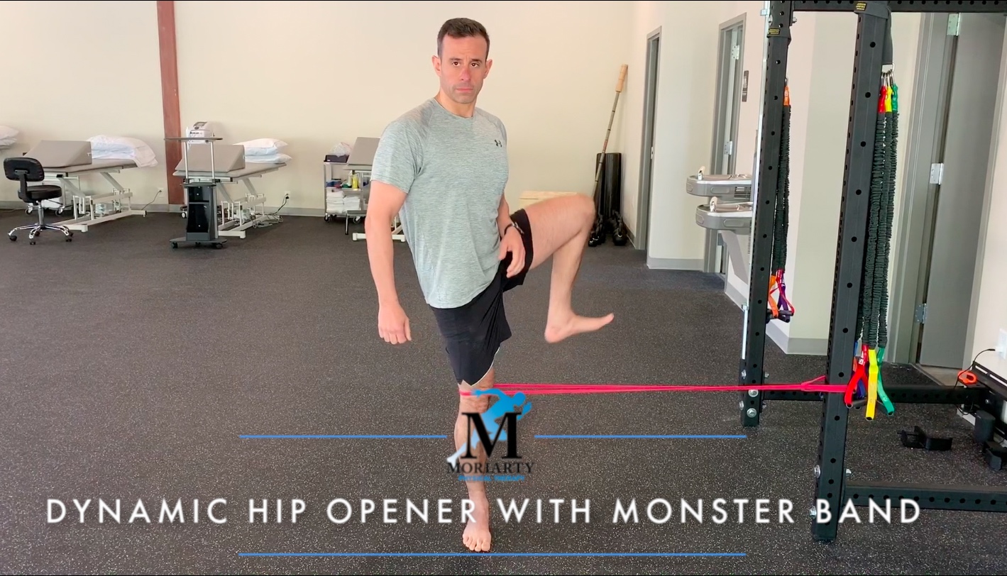 dynamic hip opener exercise